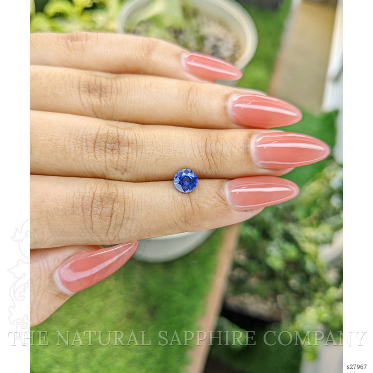 1.14 Ct. Blue Sapphire from Ceylon (Sri Lanka)