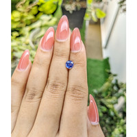 1.14 Ct. Blue Sapphire from Ceylon (Sri Lanka) Life Style