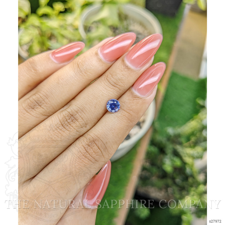 1.20 Ct. Blue Sapphire from Ceylon (Sri Lanka)