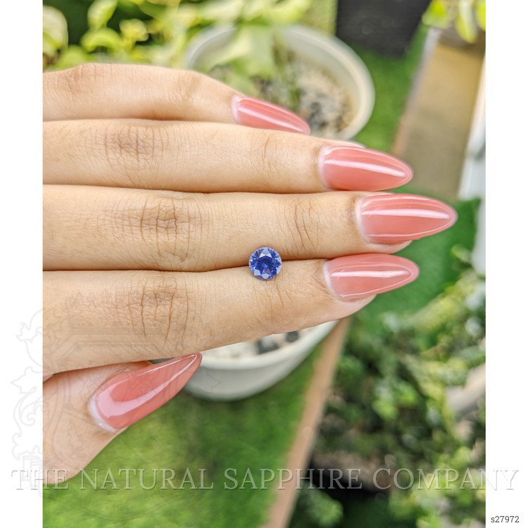 1.20 Ct. Blue Sapphire from Ceylon (Sri Lanka)