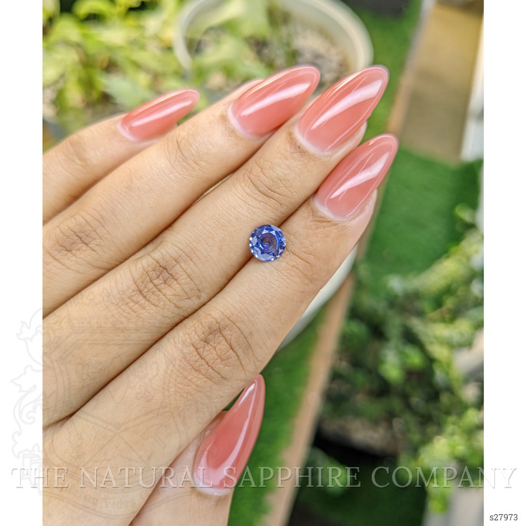 1.17 Ct. Blue Sapphire from Ceylon (Sri Lanka)