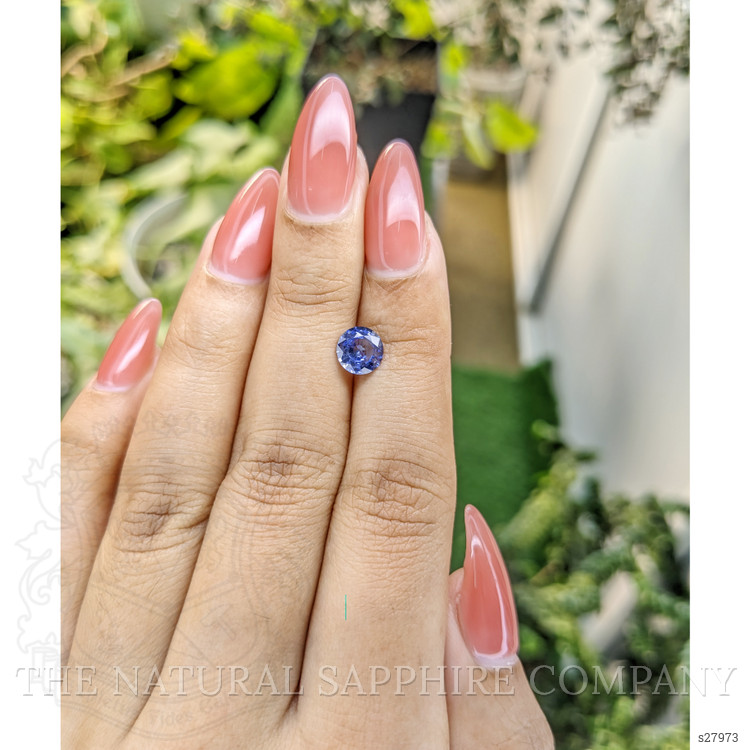 1.17 Ct. Blue Sapphire from Ceylon (Sri Lanka)