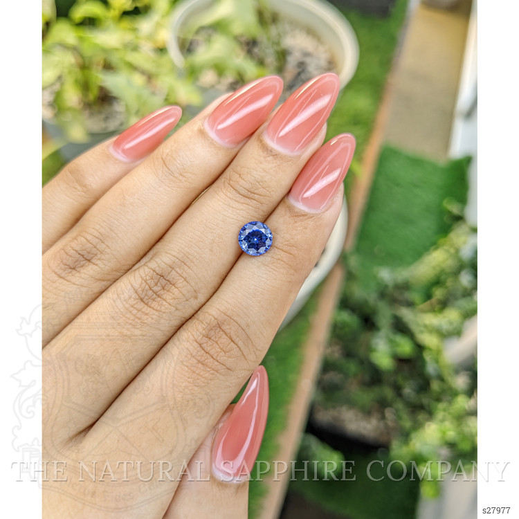 1.50 Ct. Blue Sapphire from Ceylon (Sri Lanka)