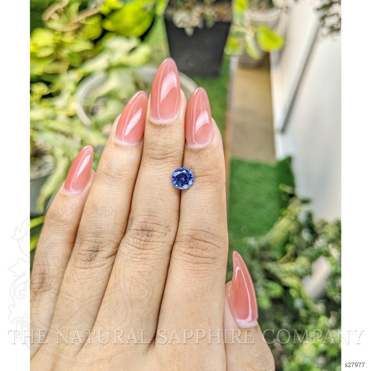1.50 Ct. Blue Sapphire from Ceylon (Sri Lanka)