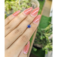 0.92 Ct. Blue Sapphire from Ceylon (Sri Lanka) Life Style