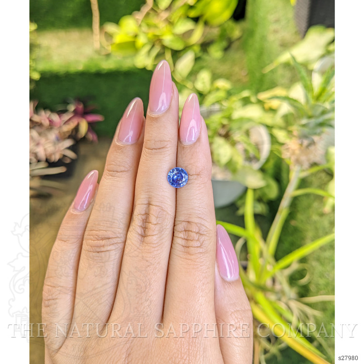 1.78 Ct. Blue Sapphire from Ceylon (Sri Lanka)