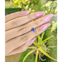 1.01 Ct. Blue Sapphire from Ceylon (Sri Lanka) Life Style