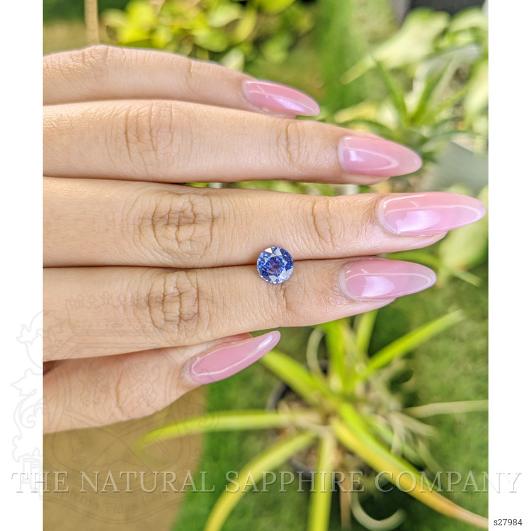 1.77 Ct. Blue Sapphire from Ceylon (Sri Lanka)