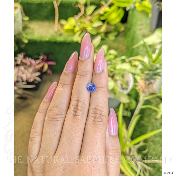1.77 Ct. Blue Sapphire from Ceylon (Sri Lanka)