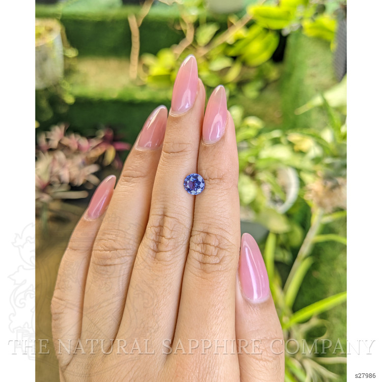 1.22 Ct. Blue Sapphire from Ceylon (Sri Lanka)