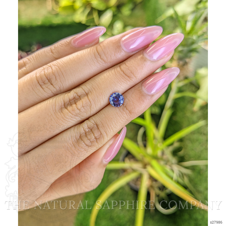 1.22 Ct. Blue Sapphire from Ceylon (Sri Lanka)