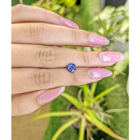 1.23 Ct. Blue Sapphire from Ceylon (Sri Lanka) Life Style