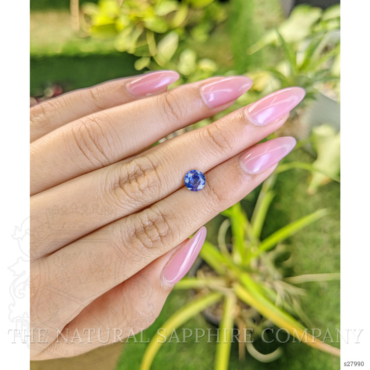 1.08 Ct. Blue Sapphire from Ceylon (Sri Lanka)