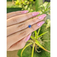 0.95 Ct. Blue Sapphire from Ceylon (Sri Lanka) Life Style