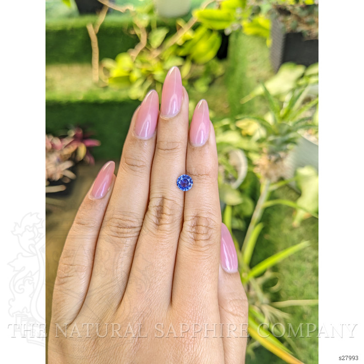 1.01 Ct. Blue Sapphire from Ceylon (Sri Lanka)