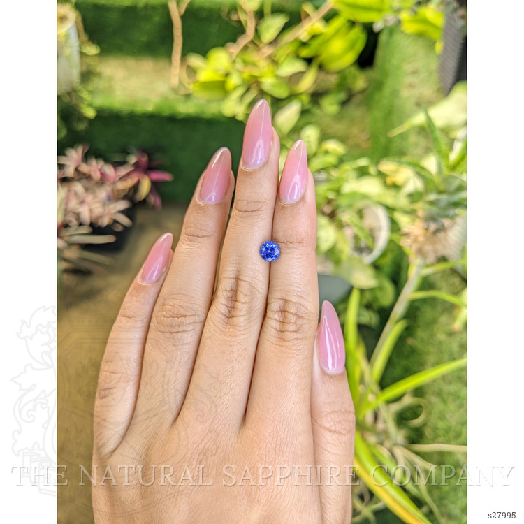 1.03 Ct. Blue Sapphire from Ceylon (Sri Lanka)