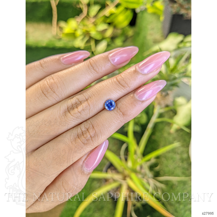 1.03 Ct. Blue Sapphire from Ceylon (Sri Lanka)