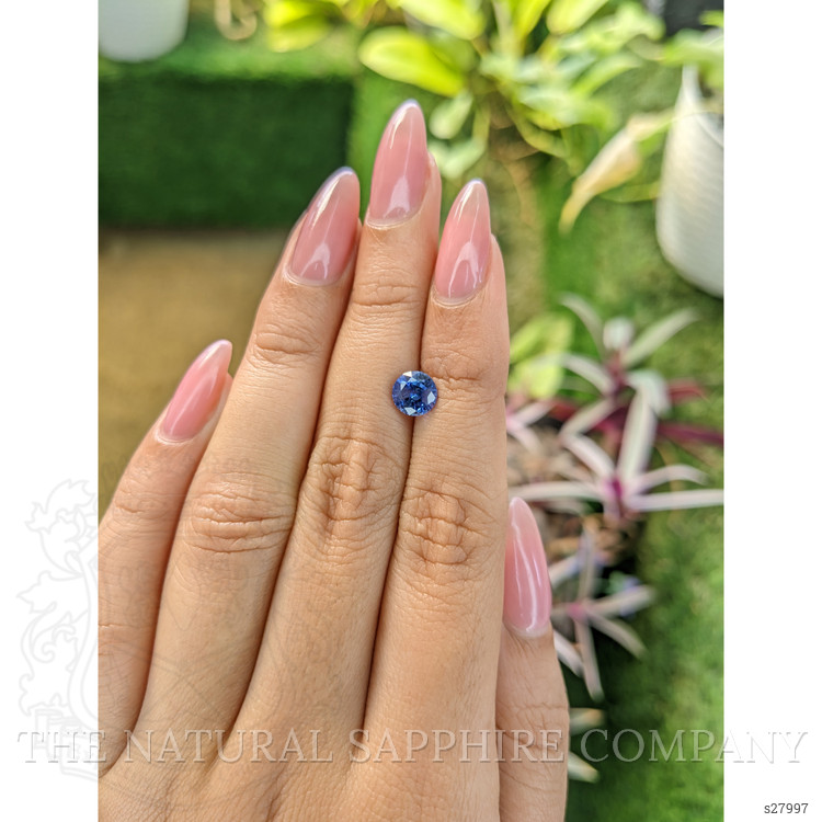 1.56 Ct. Blue Sapphire from Ceylon (Sri Lanka)