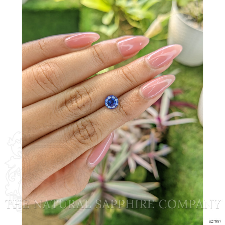1.56 Ct. Blue Sapphire from Ceylon (Sri Lanka)