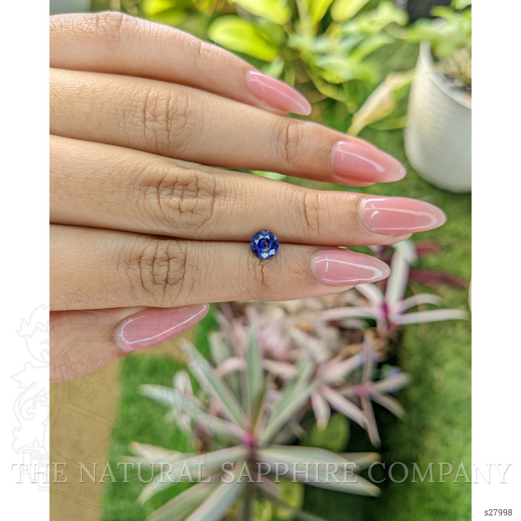 1.07 Ct. Blue Sapphire from Ceylon (Sri Lanka)