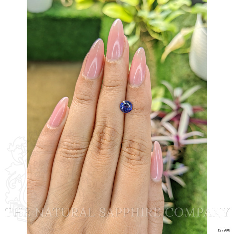 1.07 Ct. Blue Sapphire from Ceylon (Sri Lanka)