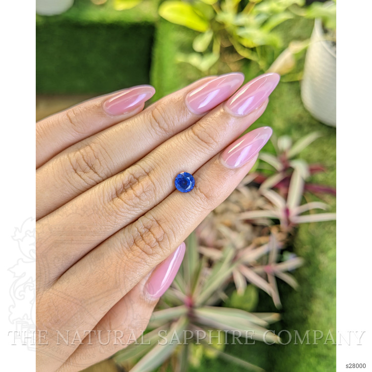 1.51 Ct. Blue Sapphire from Ceylon (Sri Lanka)