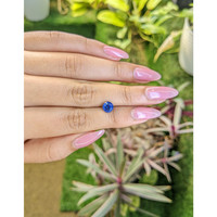 1.51 Ct. Blue Sapphire from Ceylon (Sri Lanka) Life Style