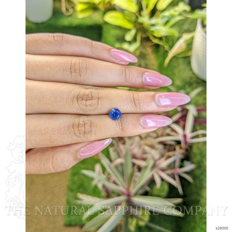 1.51 Ct. Blue Sapphire from Ceylon (Sri Lanka)