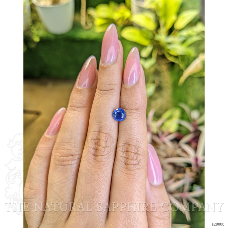 1.51 Ct. Blue Sapphire from Ceylon (Sri Lanka)
