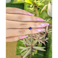 0.85 Ct. Blue Sapphire from Ceylon (Sri Lanka) Life Style