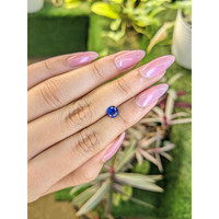 0.85 Ct. Blue Sapphire from Ceylon (Sri Lanka) Life Style