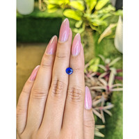 0.85 Ct. Blue Sapphire from Ceylon (Sri Lanka) Life Style