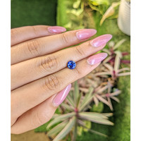 1.53 Ct. Blue Sapphire from Ceylon (Sri Lanka) Life Style