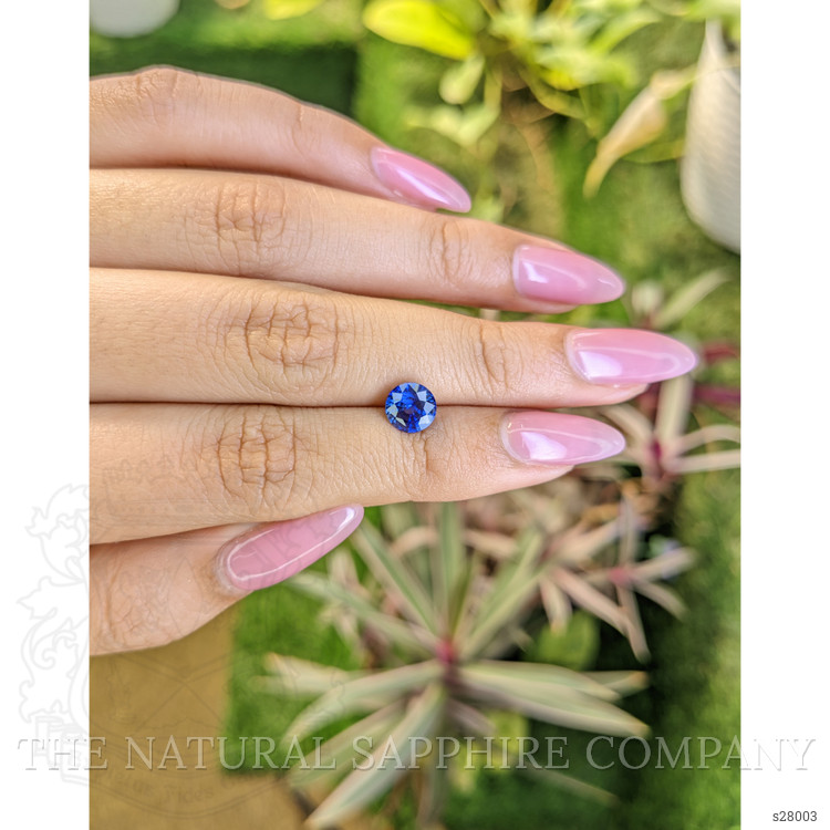 1.53 Ct. Blue Sapphire from Ceylon (Sri Lanka)