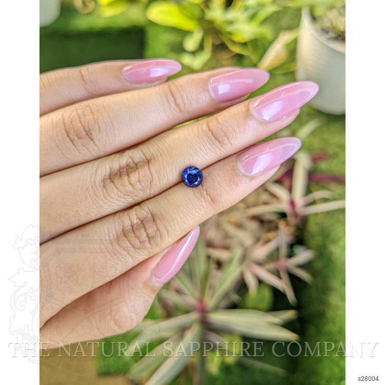 1.22 Ct. Blue Sapphire from Ceylon (Sri Lanka)