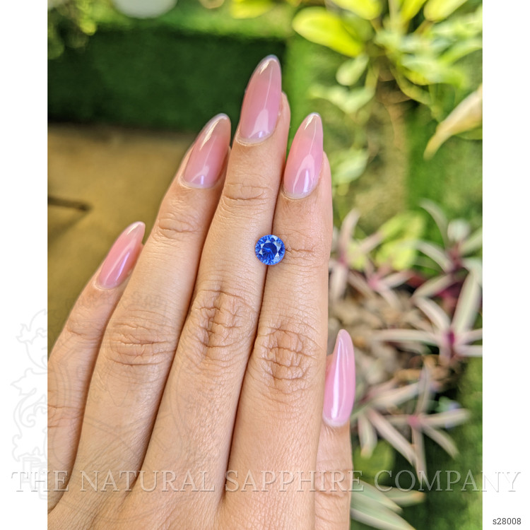1.20 Ct. Blue Sapphire from Ceylon (Sri Lanka)