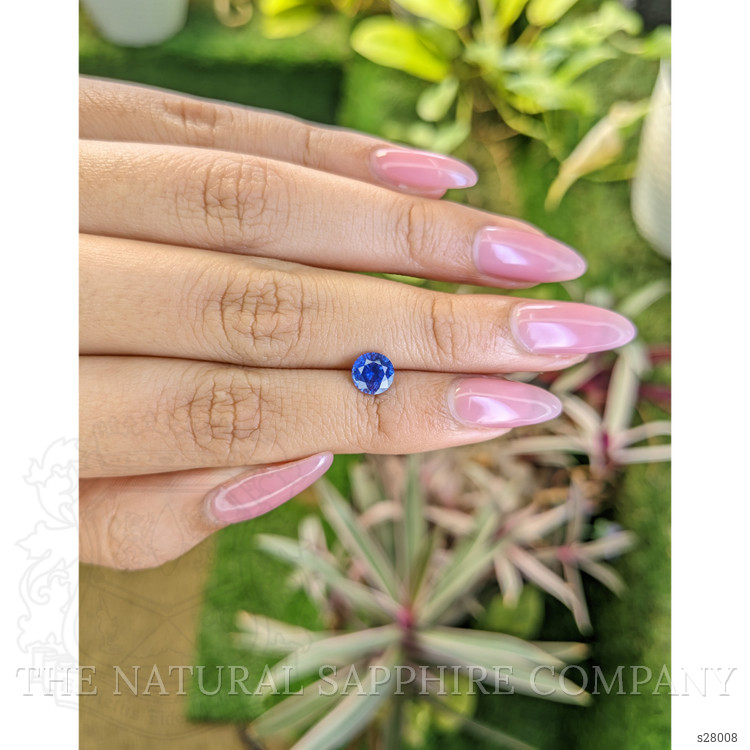 1.20 Ct. Blue Sapphire from Ceylon (Sri Lanka)