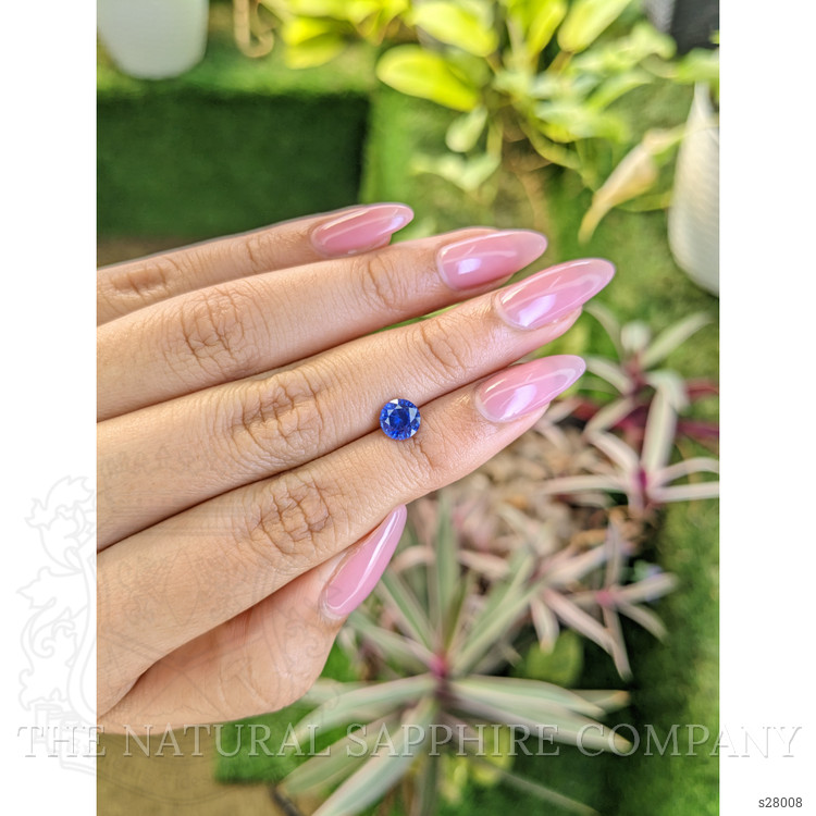 1.20 Ct. Blue Sapphire from Ceylon (Sri Lanka)