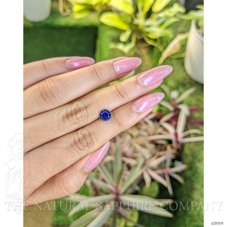 1.13 Ct. Blue Sapphire from Ceylon (Sri Lanka)