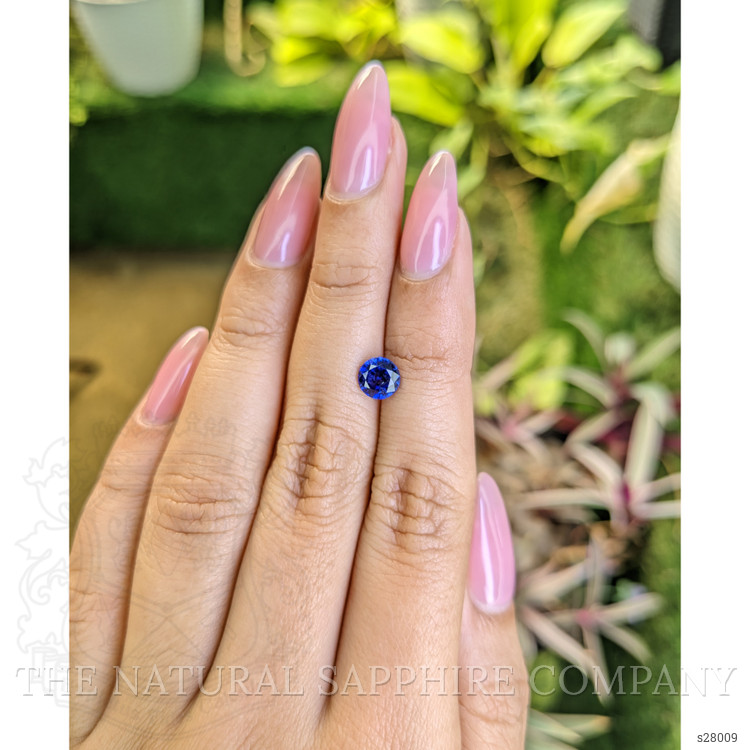 1.13 Ct. Blue Sapphire from Ceylon (Sri Lanka)