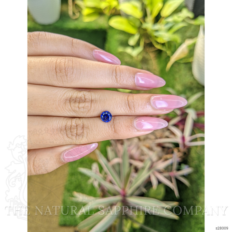 1.13 Ct. Blue Sapphire from Ceylon (Sri Lanka)