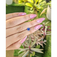 1.09 Ct. Blue Sapphire from Ceylon (Sri Lanka) Life Style