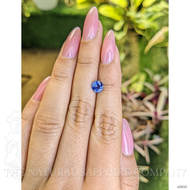 1.09 Ct. Blue Sapphire from Ceylon (Sri Lanka)