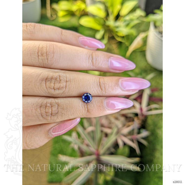 1.21 Ct. Blue Sapphire from Ceylon (Sri Lanka)