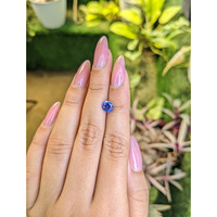 1.29 Ct. Blue Sapphire from Ceylon (Sri Lanka) Life Style