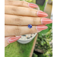 1.01 Ct. Blue Sapphire from Ceylon (Sri Lanka) Life Style