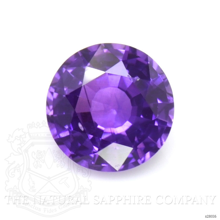 0.87 Ct. Purple Sapphire from Ceylon (Sri Lanka)