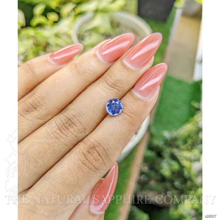 1.97 Ct. Blue Sapphire from Ceylon (Sri Lanka)