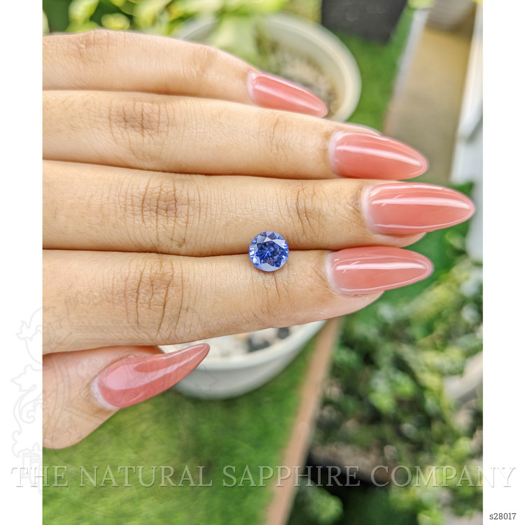 1.97 Ct. Blue Sapphire from Ceylon (Sri Lanka)