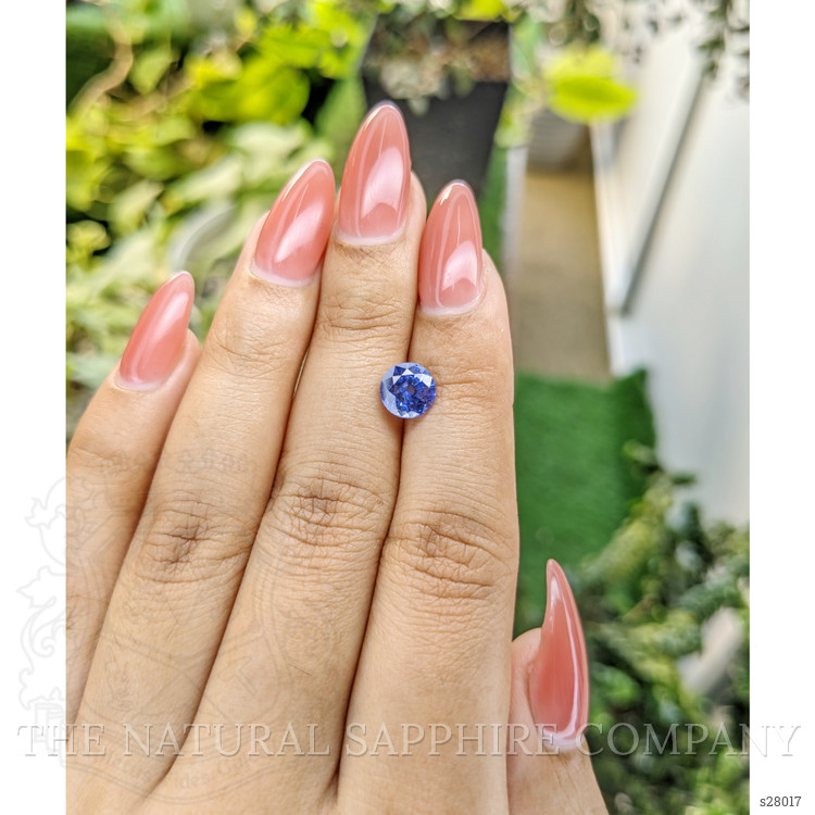 1.97 Ct. Blue Sapphire from Ceylon (Sri Lanka)